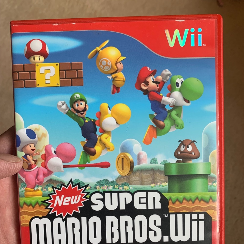 New Super Mario Bros Wii COMPLETE CIB